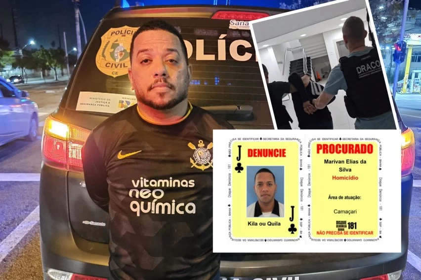 Capturado! Chefão do tráfico de Camaçari é preso em Condomínio de luxo