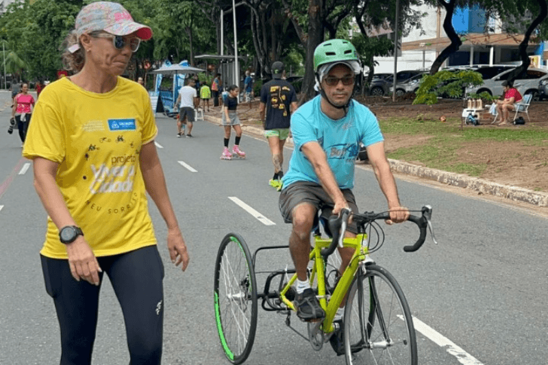Prefeitura patrocina projeto que disponibiliza equipamentos para que PCDs possam realizar atividades de esporte e lazer ao ar livre