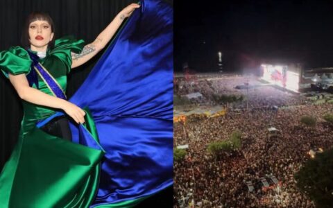 Imagem do post Lady Gaga faz história em Copacabana e entra para o Guinness com maior público feminino da história: 2,5 milhões de fãs
