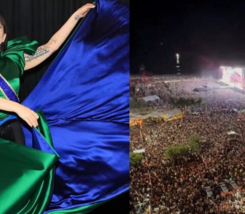 Imagem do post Lady Gaga faz história em Copacabana e entra para o Guinness com maior público feminino da história: 2,5 milhões de fãs