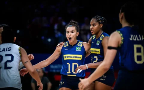 Imagem do post Ana Cristina lidera vitória brasileira pela Liga das Nações de vôlei