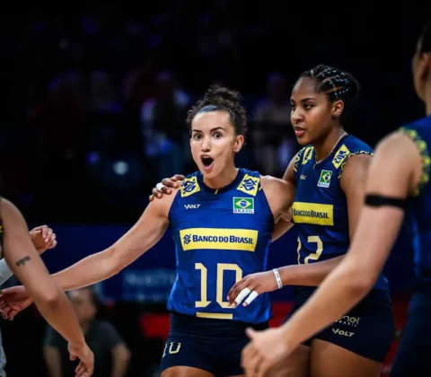 Imagem do post Ana Cristina lidera vitória brasileira pela Liga das Nações de vôlei