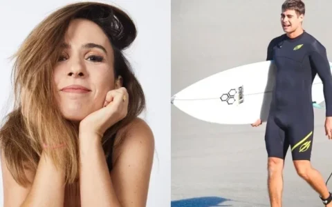 Imagem do post Tatá Werneck faz piada com foto de Rafael Vitti: ”Guardou garrafa PET na cueca”