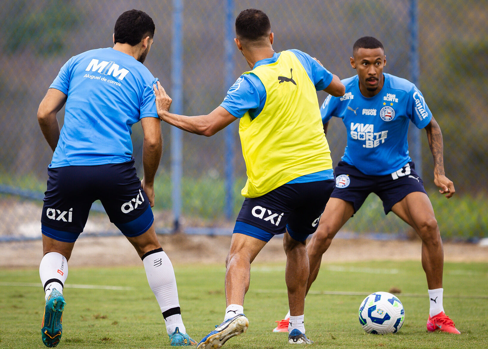 Sem Erick Pulga, Bahia finaliza preparação para enfrentar o Sport