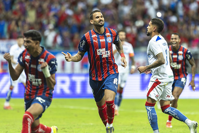 Atacante deve desfalcar o Bahia diante do Fortaleza pelo Brasileirão