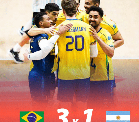 Imagem do post Alan brilha, Brasil vence Argentina e segue imbatível na Liga das Nações