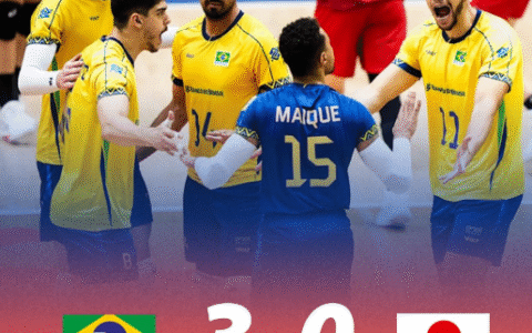 Imagem do post Classificado! Seleção Brasileira vence o Japão e avança às finais da VNL