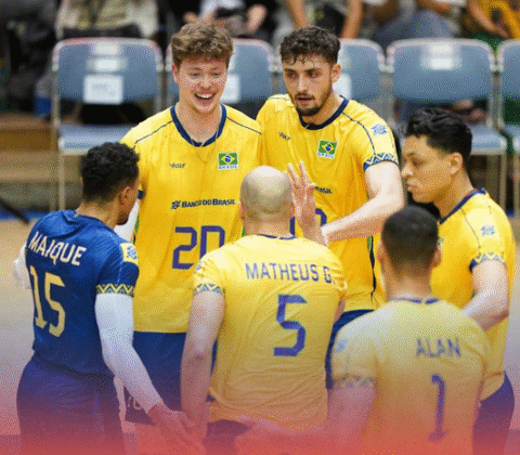 Imagem do post Brasil vence Alemanha e fecha fase classificatória da Liga das Nações na liderança