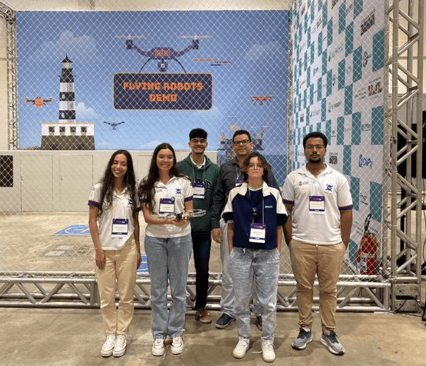Bahia conquista título inédito com drones em competição mundial de robótica