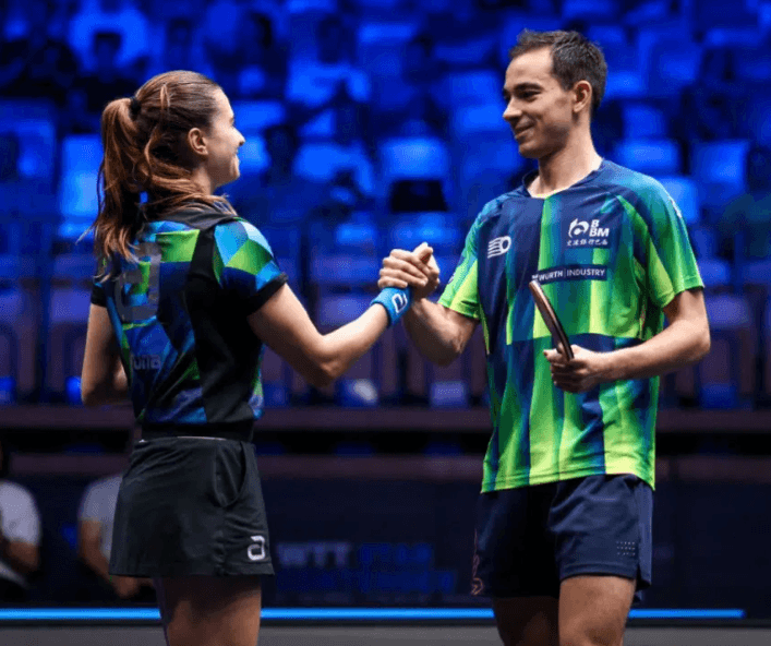 Hugo Calderano e Bruna Takahashi conquistam 1º título juntos no WTT Buenos Aires