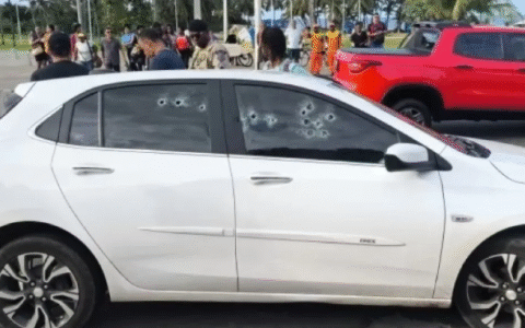 Imagem do post Homem é alvejado com 20 tiros em frente a supermercado de Piatã