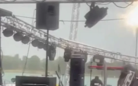 Imagem do post Show de Xanddy Harmonia na Europa é suspenso após chuva de granizo