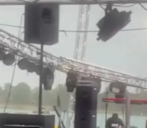 Imagem do post Show de Xanddy Harmonia na Europa é suspenso após chuva de granizo