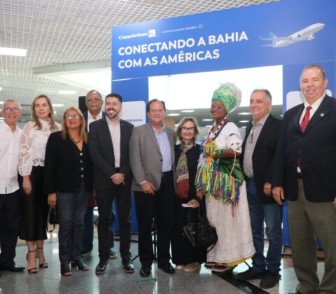 Imagem do post Copa Airlines retoma rota do Panamá para a Bahia, com quatro voos semanais