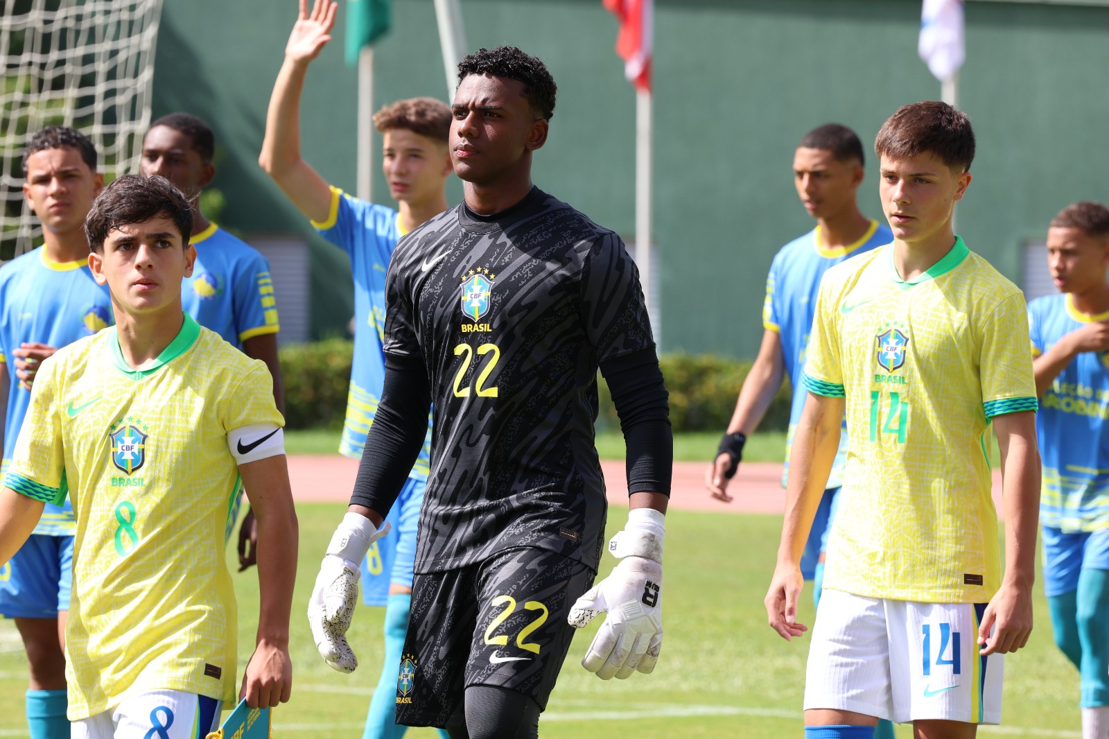 Filhos de jogadores disputam a Copa 2 de Julho pela Seleção Brasileira