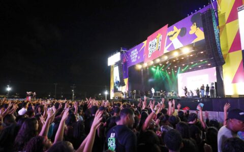 Imagem do post Governador prestigia abertura do Festival Canta Bahia 2025 e destaca apoio à cultura gospel no estado
