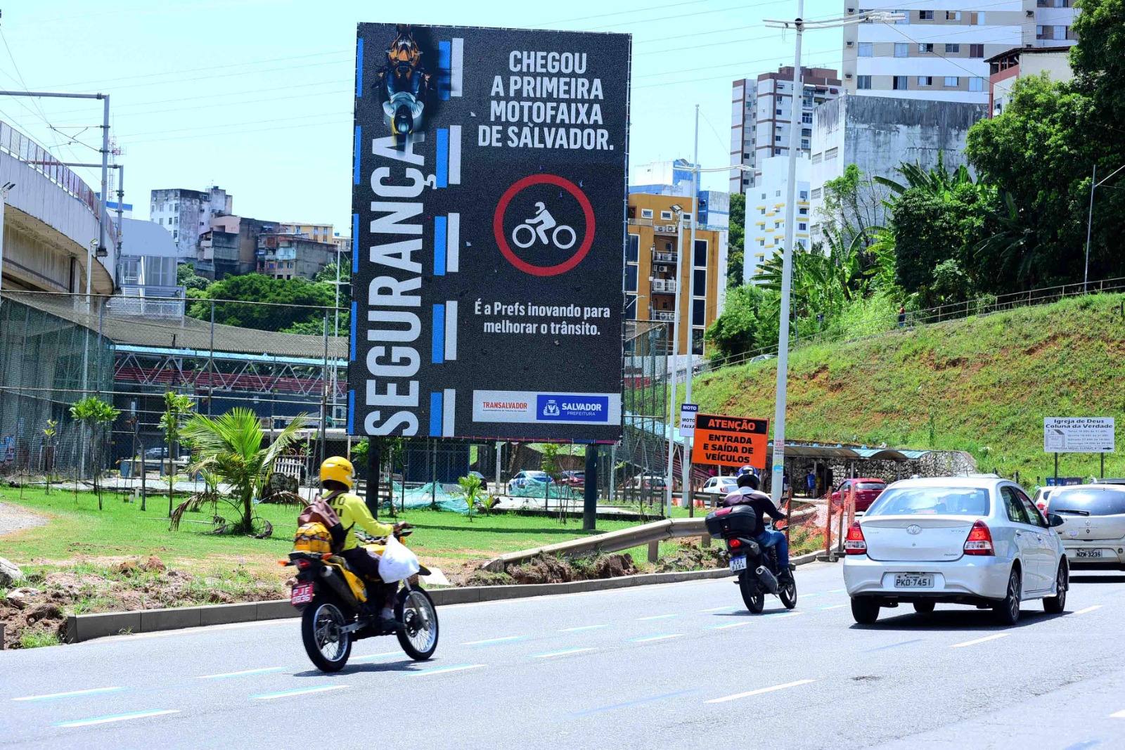 Queda histórica: mortes de motociclistas caem 37% em Salvador no 1º semestre