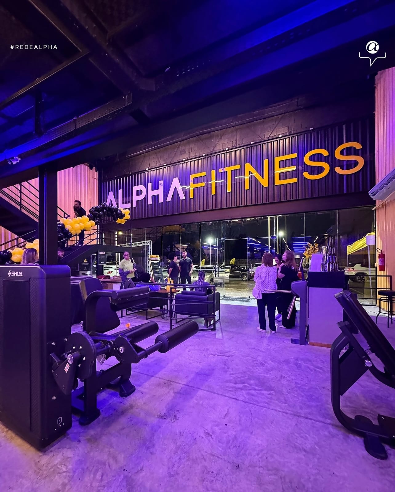 Rede Alpha Fitness inaugura duas novas unidades, no Outlet Premium e na Orlando Gomes