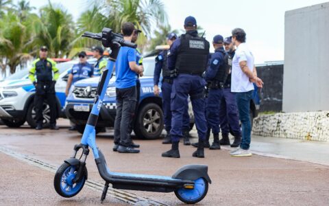 Imagem do post Prefeitura realiza blitz de Patinetes elétricos após regulamentação!