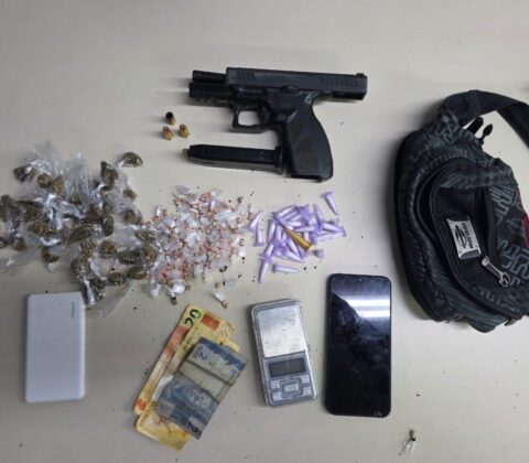 Imagem do post PM liberta refém e prende homem com armas e drogas em São Cristóvão