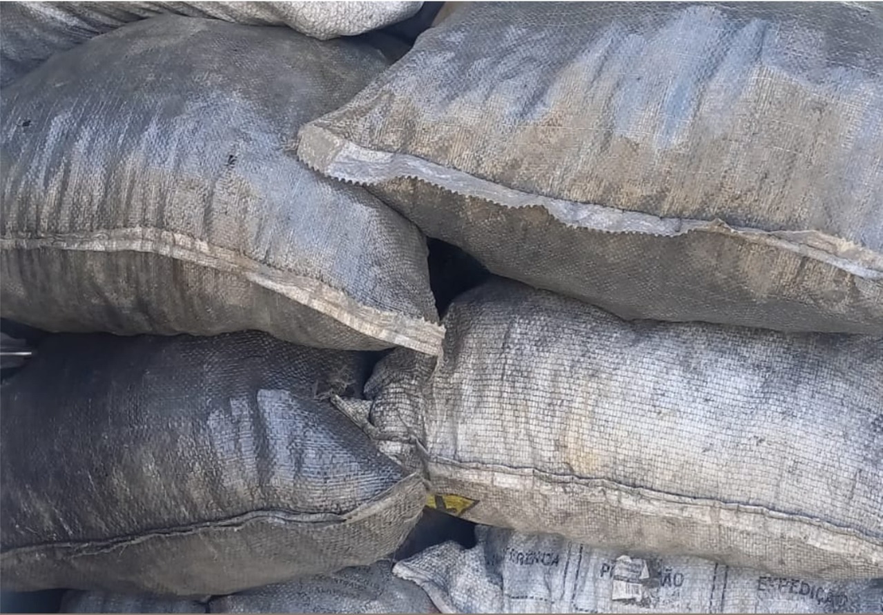 PM apreende carga ilegal de carvão vegetal em Dias d’Ávila