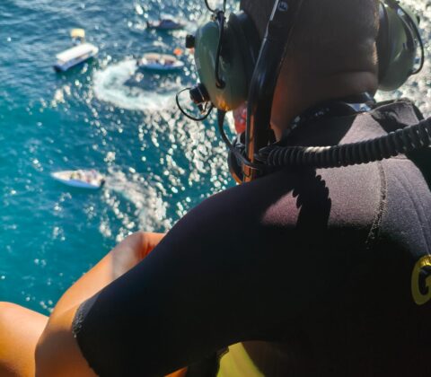 Imagem do post Graer atua no salvamento de passageiros de acidente na Baía de Todos os Santos