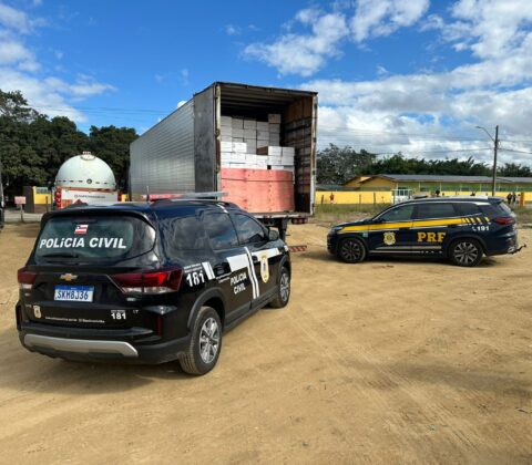 Imagem do post Em ação conjunta, polícia recupera carga roubada avaliada em R$ 600 mil
