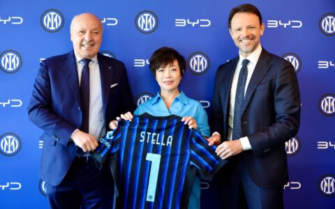 Imagem do post BYD e Inter de Milão fecham parceria global para revolucionar futebol e mobilidade elétrica