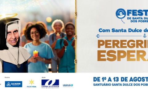 Imagem do post Central de Outdoor apoia Festa de Santa Dulce dos Pobres