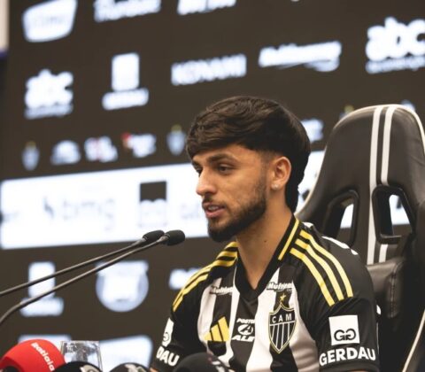 Imagem do post Biel cita rusga com Rogério Ceni e projeta mais minutagem em sua chega ao Atlético-MG