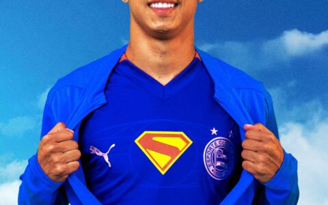 Imagem do post Bahia lança camisa inédita inspirada no Superman: Saiba quando será estreia