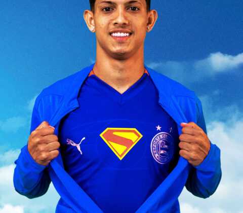 Imagem do post Bahia lança camisa inédita inspirada no Superman: Saiba quando será estreia