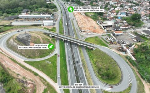 Imagem do post BA-093 é liberada em Simões Filho após conclusão de obras de duplicação
