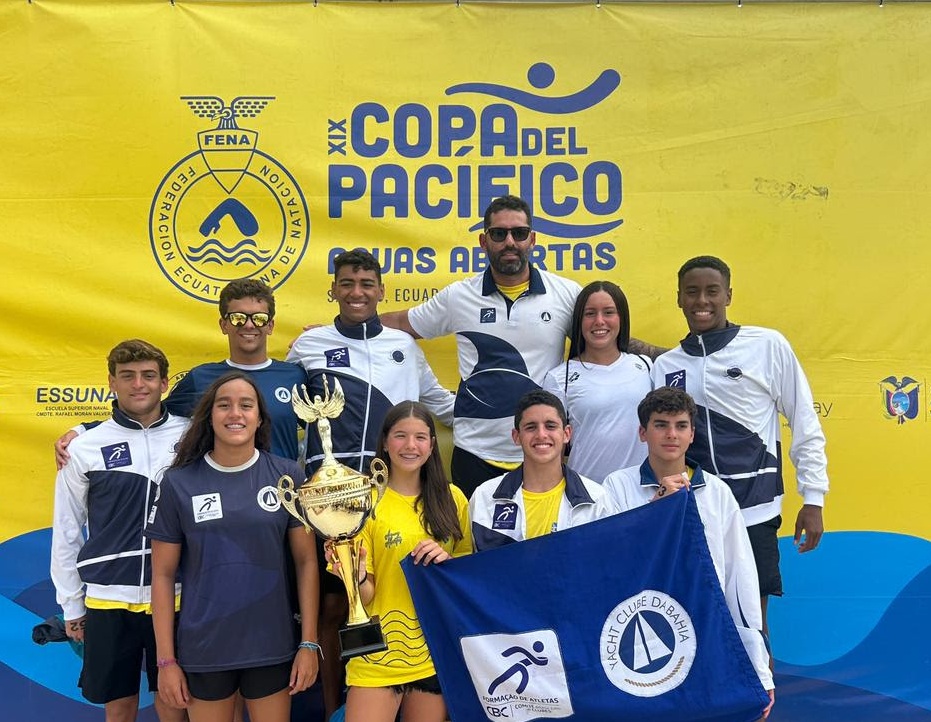 Bahia brilha no exterior: atletas do Yacht conquistam 22 medalhas e ajudam Brasil a vencer no Equador