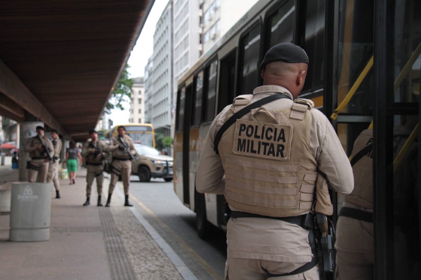 Polícias Militar e Civil reduzem em 53% os roubos em ônibus