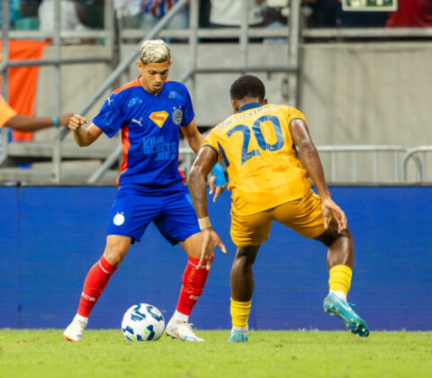 Imagem do post Bahia divulga o diagnóstico da lesão de Erick Pulga; saiba gravidade