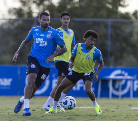 Imagem do post Bahia tem semana sem jogo do time principal, mas base entra em campo