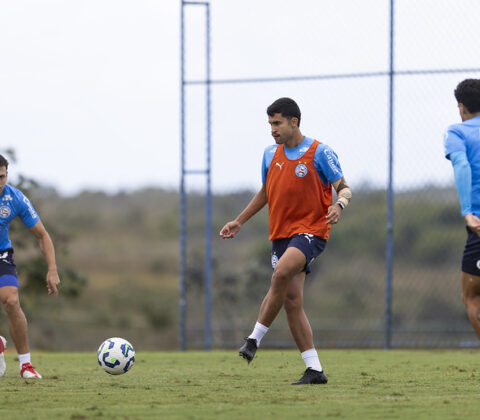 Imagem do post Sem Caio Alexandre e com uma novidade Bahia inicia preparação para enfrentar o Santos