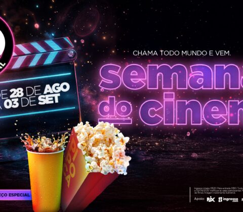 Imagem do post Semana do Cinema 2025 traz ingressos por apenas R$ 10 em todo o Brasil