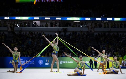Imagem do post Brasil faz história e conquista medalha inédita no Mundial de Ginástica Rítmica