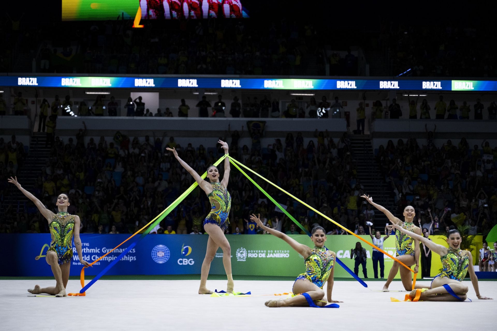 Brasil faz história e conquista medalha inédita no Mundial de Ginástica Rítmica