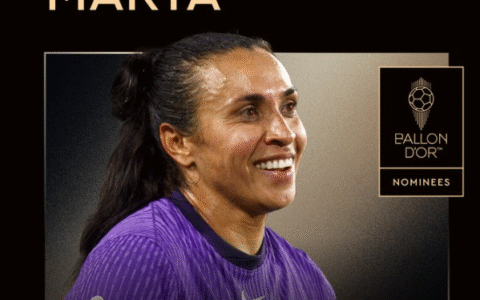 Imagem do post Marta volta a brilhar e é indicada à Bola de Ouro 2025