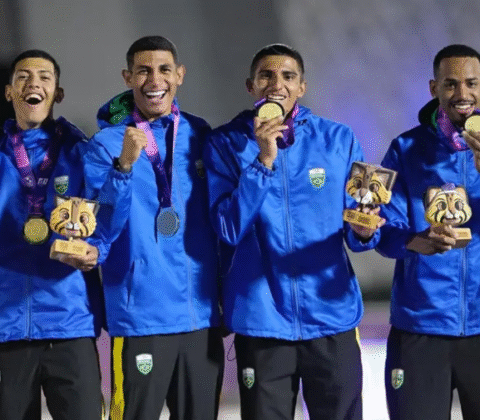 Imagem do post Brasil quebra recorde de medalhas no Pan Júnior 2025