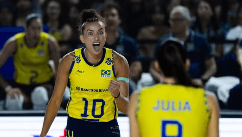 Brasil vira jogo contra França no Mundial de Vôlei 2025