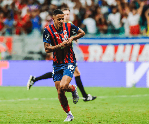 Juba decide! Bahia vence o Fluminense na Arena Fonte Nova