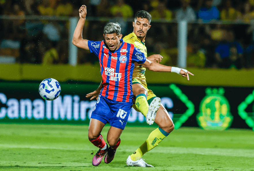 Massacre! Mirassol goleia o Bahia no Brasileirão