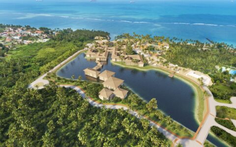 Imagem do post Com quase todas as unidades vendidas, Village Itaparica inicia a construção dos blocos à beira-mar