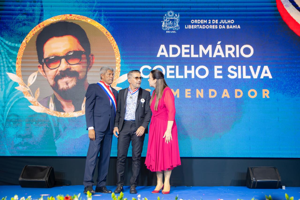 Adelmario Coelho é condecorado com a Medalha 2 de Julho, maior honraria do Estado da Bahia