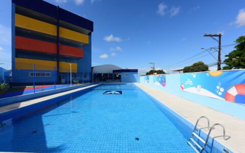 Imagem do post Nova escola de Salvador tem piscina semiolímpica e capacidade para mil alunos