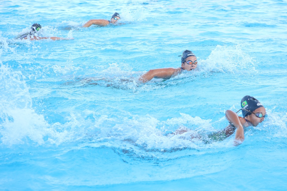 Na Arena Aquática Salvador, Brasil vence México e se classifica para playoffs do Mundial Sub-20 Feminino de polo aquático